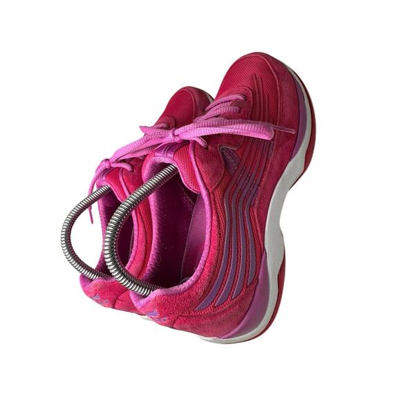 Dansko Shayla Womens US 7.5-8 EU 38 Pink Purple Leather Lace Up Comfort Sneakers - Picture 3 of 13